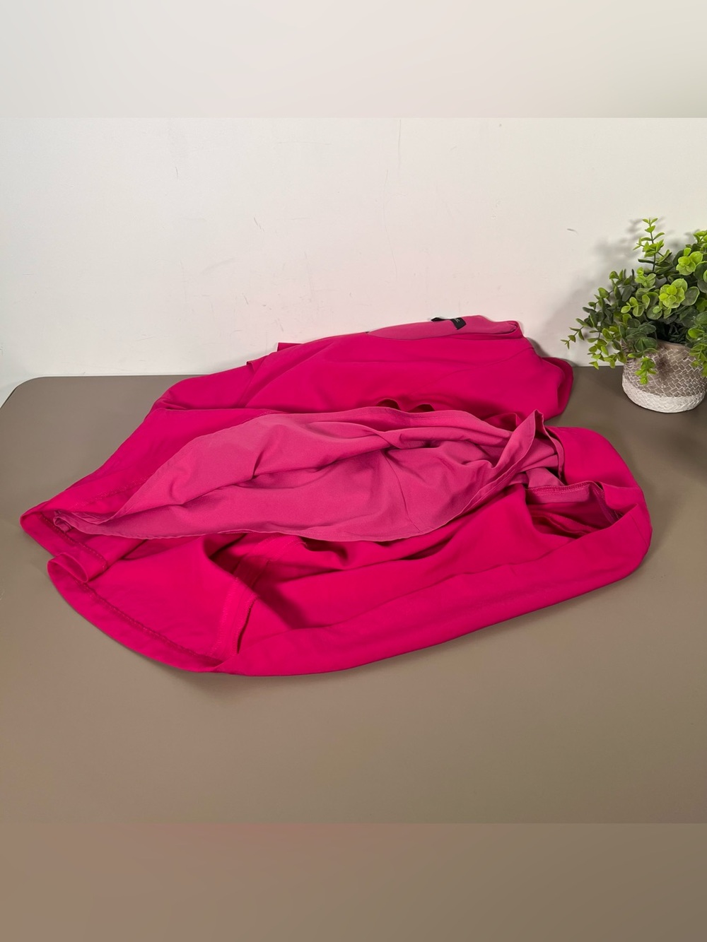 Banana republic Pink Dress Flutter Sleeve Women’s Size 8 - Picture 7 of 10